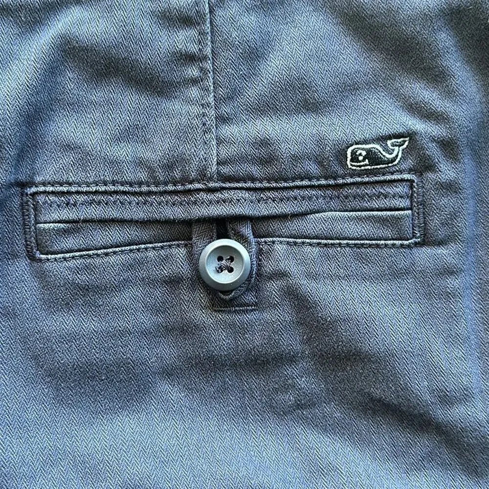 Vineyard Vines Herringbone Every Day Shorts Size‎ 16 Navy 3.5